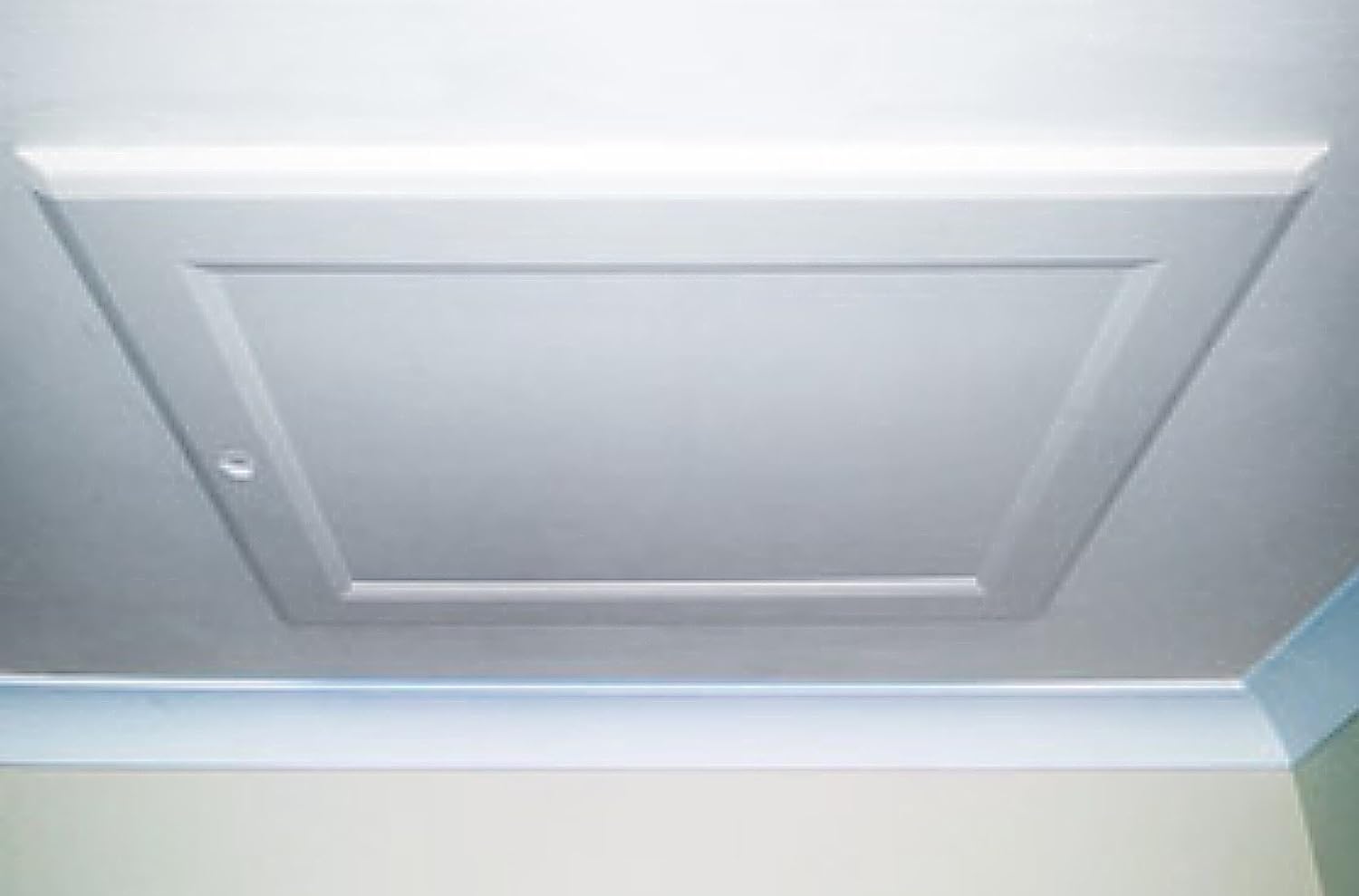 Drop Down Loft Access Hatch by Manthorpe, White - Image 4