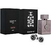 Armaf Club De Nuit Intense Limited Edition for Men Parfum Spray, 3.6 Ounce (with Cufflinks)