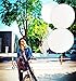 5pcs Large White Balloons Giant 36 Inch Big White Balloons Jumbo Latex White Balloon for Wedding Birthday Baby Shower Carnival Party New Year's Day Decorations