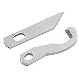 DOITOOL 2pcs Overlock Blades for Serger Sewing