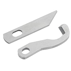 DOITOOL 2pcs Overlock Blades for Serger Sewing