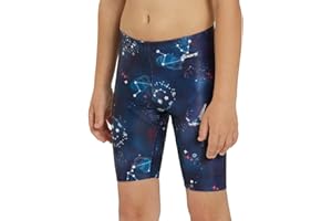 Sporti Boy's Swimming Jammers, Hydrolast Technology, Sun Protection UPF 50+, Quick Drying, Comfortable Fit, Youth 22-28