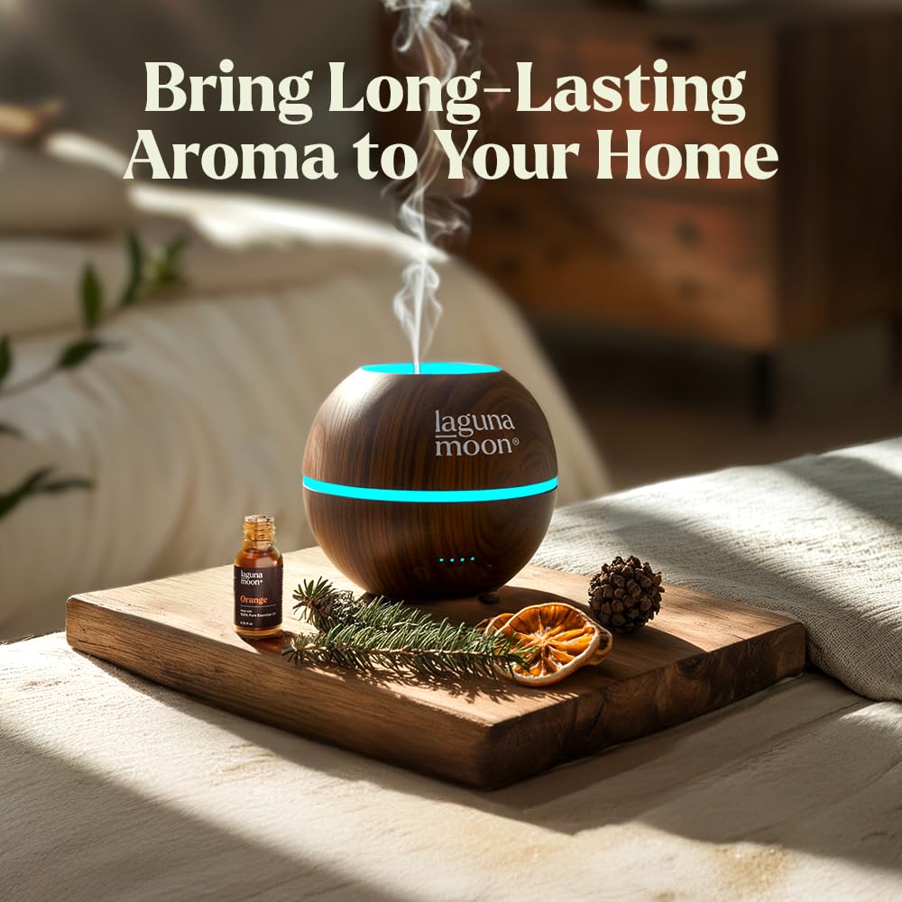 Essential Oils Set - Top 6 Blends for Diffusers, Home Care, Candle Making Scents, Fragrance, Aromatherapy, Humidifiers, Gifts - Peppermint, Tea Tree, Lavender, Eucalyptus, Lemongrass, Orange (10mL) - Image 2