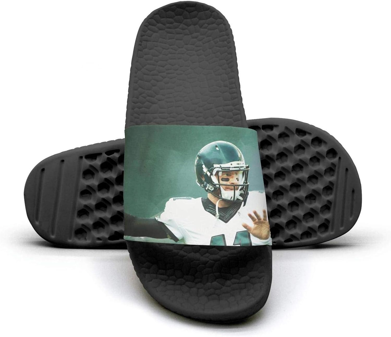 Unisex Comfy Sandal CarsonWentz11green Unisex Comfy Sandal CarsonWentz11green