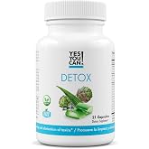 Yes You Can! Natural Detox Pills, Diuretic Cleanse, 21 Capsules | With electrolytes &amp; vitamins, helps with water retention, gluten free, natural ingredients