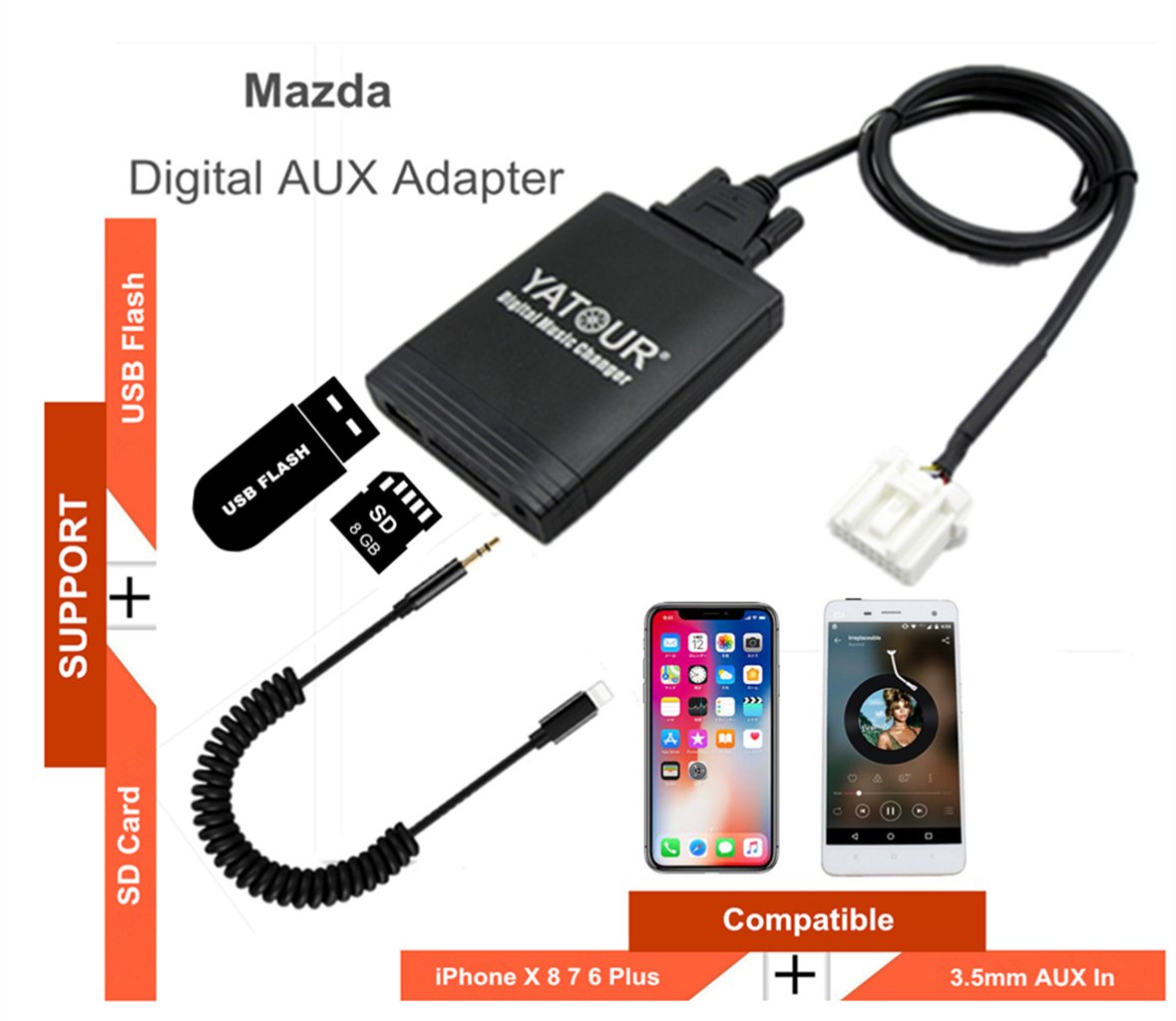 Мазда 6 aux