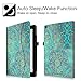 Fintie Case for Amazon Fire HD 10 Tablet (Compatible with 7th and 9th Generations,2017 and 2019 Releases) -[Multi-Angle Viewing] Folio Stand Cover with Pocket Auto Wake/Sleep, Shades of Blue