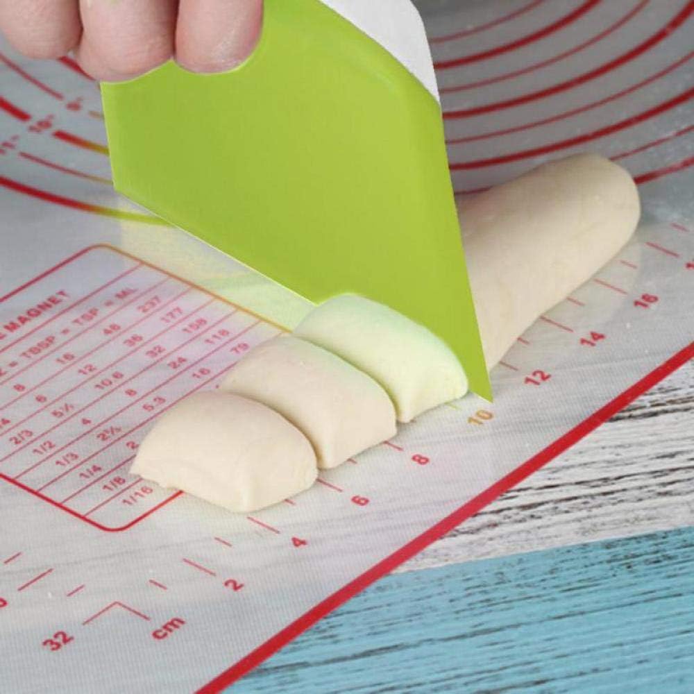 Pastry Dough Cutter Cake Bread Slicer Baking Pasty Tools Scraper Cake Blade PP Spatula For Cake Patisserie 12 X 11 Cm
