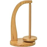 Yarn Holder for Knitting and Crocheting,Crochet Gift for Knitting Lovers,Wooden Yarn Spinner for Crochet by Artowell (Origina