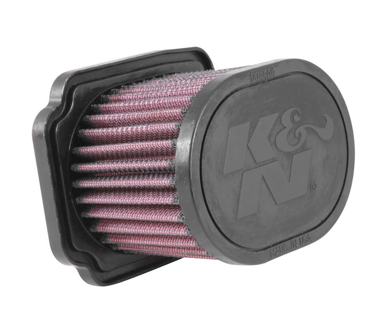 K&N Engine Air Filter: High Performance, Premium, Powersport Air Filter: Fits 2014-2019 YAMAHA (MT-07, XSR700, Tracer 700, FZ-07) YA-6814, red