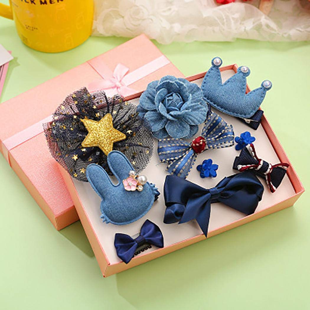 Pairris Parte superiore della clip di capelli della fascia della fascia del legame di arco sveglio di nuove ragazze di modo Fermagli