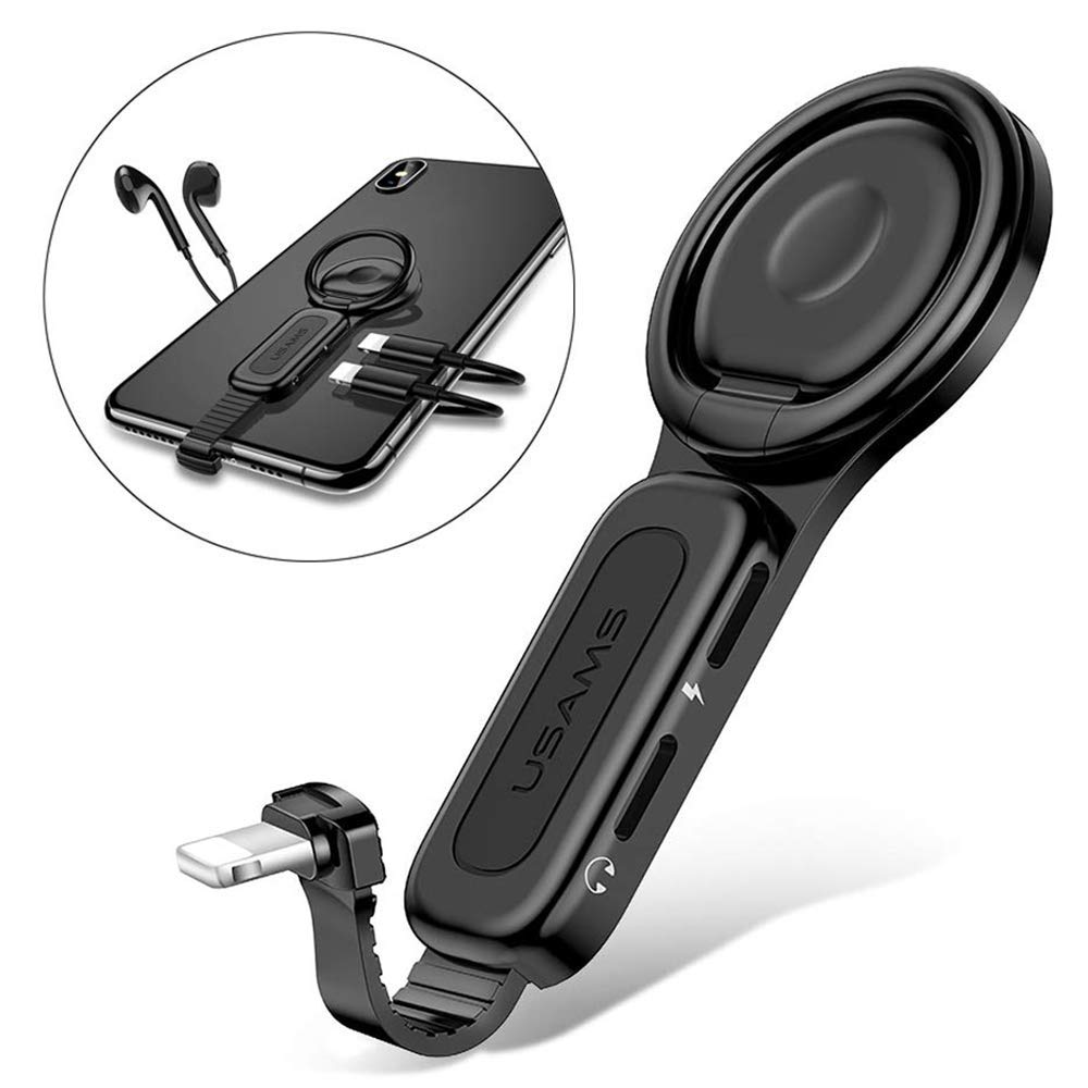 7 XS max Accessori per cavo convertitore auricolare Dongle Supporto iOS 12  7Plus X Adattatore per cuffie per iPhone X Auricolari 3.5mm Jack AUX  Adattatore audio Splitter per iPhone 8 8Plus Adattatori