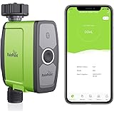 RAINPOINT Sprinkler Timer,Bluetooth Water Timer Programmable Smart Hose Faucet Timer with Irrigation&Mist Mode,Wireless Remot