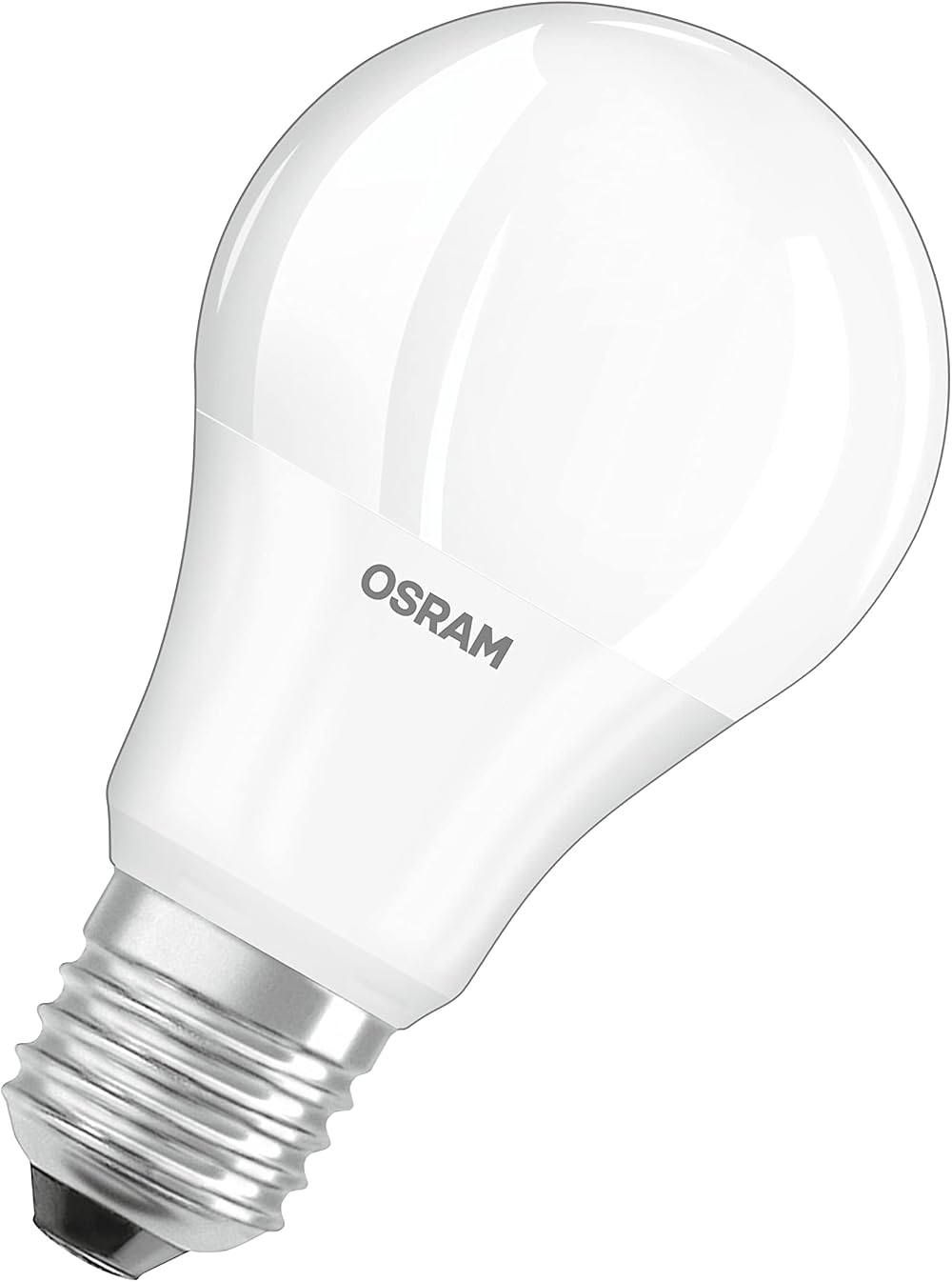 OSRAM LED Base Classic A Bulb E27 9.5W 2700K Frosted 3 Pack 60W Repl