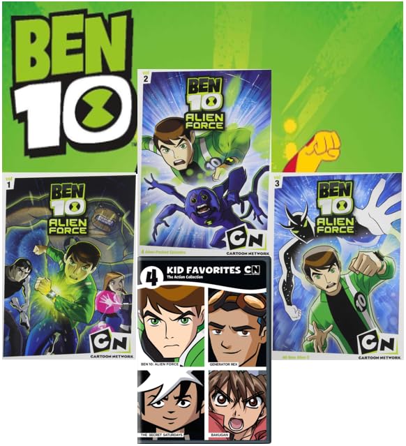 Ben 10: Alien Force Season Kid Favorites Cartoon Network