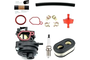 Carburetor for Toro 22’’ Model 20339 163cc Lawn Mower with Briggs &Stratton Engine 7.25 with Air Filter rep. 593260 20332 203