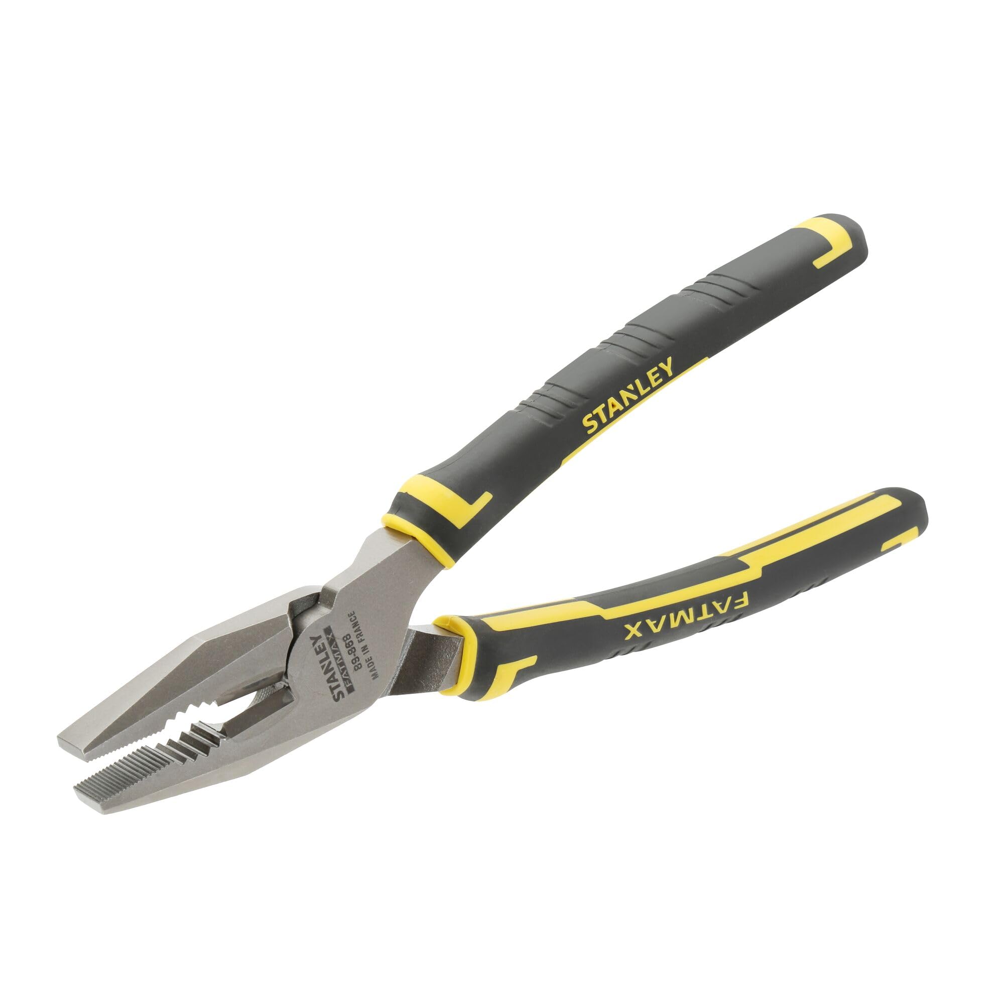 STANLEY Max Steel Comb Plier 200MM 089868 Black/Yellow