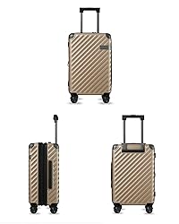 LUGGEX Carry On Luggage 22x14x9 Airline Approved