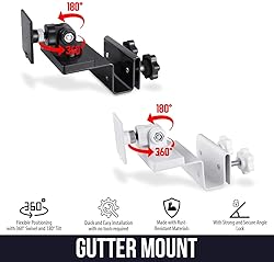 Wasserstein Gutter Mount Compatible with