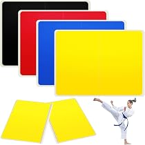 12 Planches De Karaté En Bois 3,5 Mm - Tailles 296x200 Mm, Pour Entraînement Taekwondo/Karate (OLYCRAFT)
