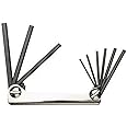 9 Piece Folding Hex Key Set: 5/64-1/4"