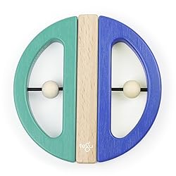 Tegu Swivel Bug Magnetic Building Block Set, Teal