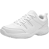 DYKHMATE Work Shoes for Men and Women Comfortable Slip Resistant Sneakers Lightweight Tennis Shoes for Work