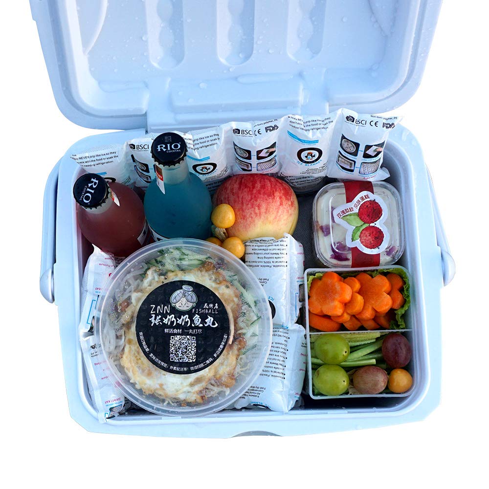 Bolsa de hielo a prueba de fugas de gel frío, absorción automática ...