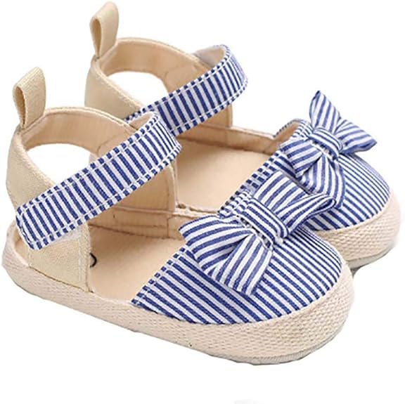 KTENME Schleife Prinzessin Kleinkind Sandalen Baby Kleinkind Schuhe