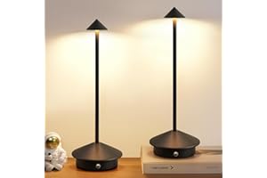 Ophouliy Cordless Table Lamps Rechargeable 2 Pack, Battery Operated LED Desk Lamp Night Table Light, Portable Indoor and Outd