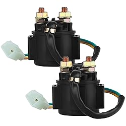 LOCOPOW 2PC GY6 Starter Solenoid Relay for 4-Stroke