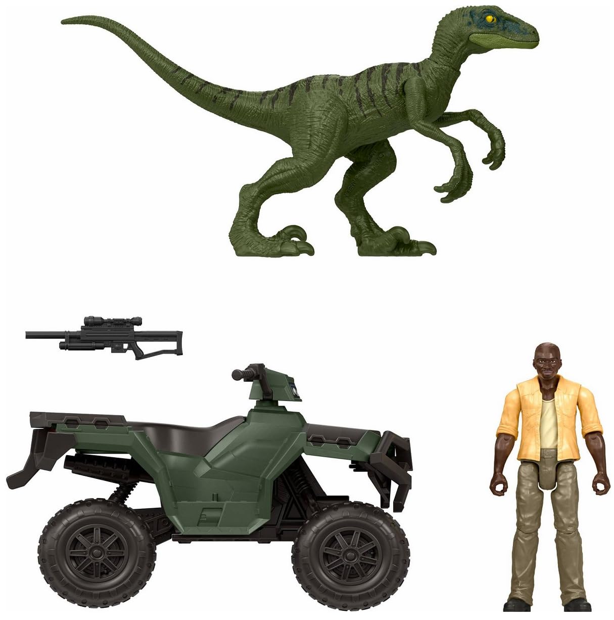 ジュラシックワールド ウィートリー フィギュア マテル マテル ジュラシック・ワールド リアルミニアクションフィギュア