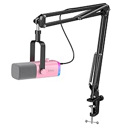 FIFINE XLR Gaming Microphone USB, PC Dynamic
