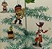 Jake and the Neverland Pirates Set of 8 Holiday Christmas Tree Ornaments with Pirate Compass Ornament, Jake, Izzy, Cubby, Skully, Captain Hook, Smee, and Tick-Tock Croc - Ornament Figures Range from 3