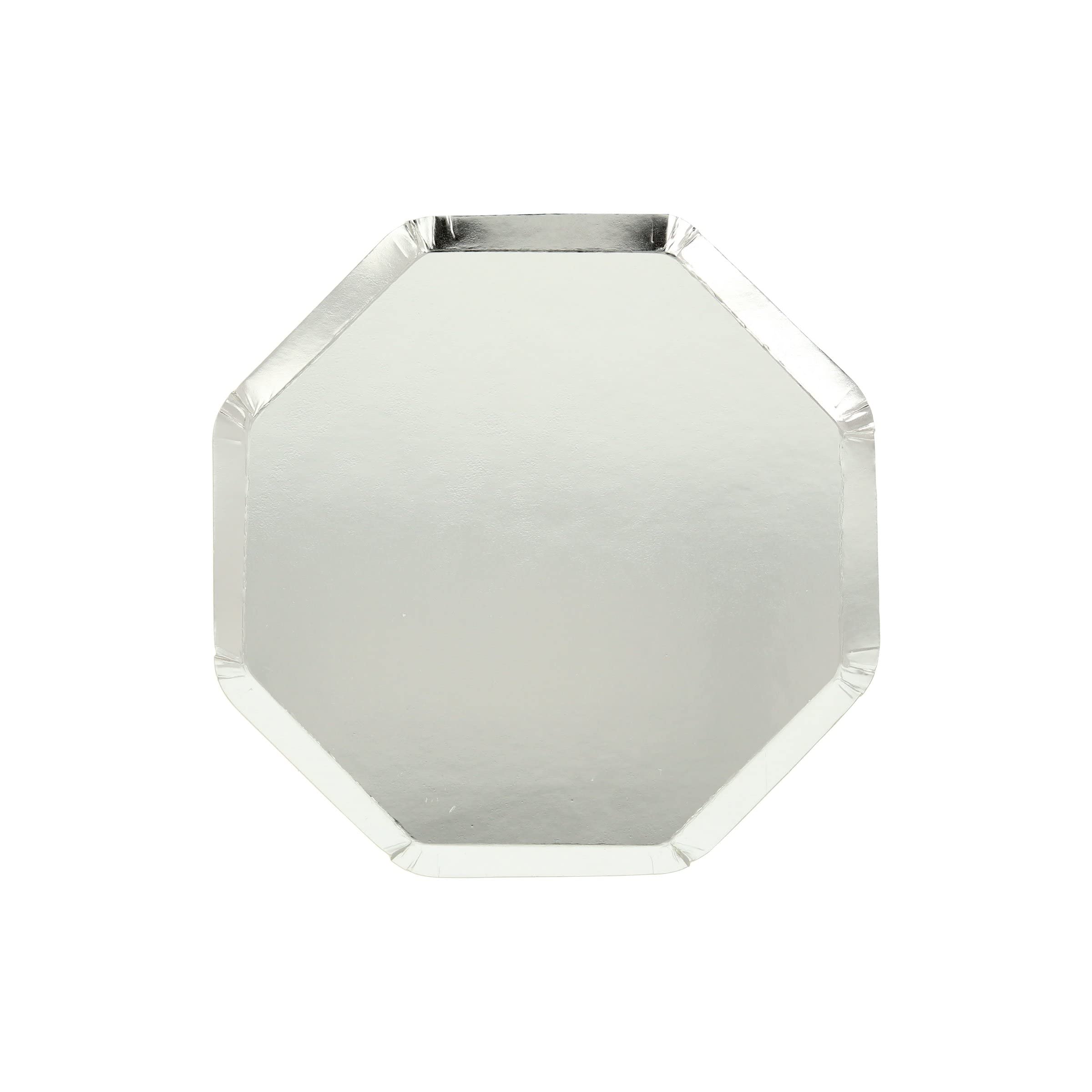 Meri Meri Silver Cocktail Plates (Pack of 8)