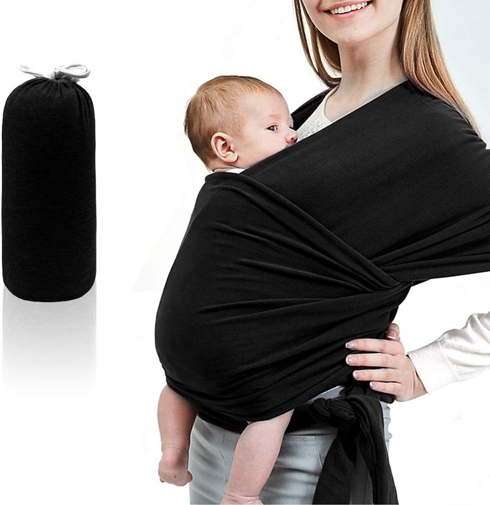 Phiraggit Echarpe De Portage Gris Porte Bebe Elastique Fait De Coton Echarpe Multifonctionnel Echarpe De Portage Bebe Pour Les Nouveau Nes Et Jusqua Kg Echarpes De Portage Bebe Puericulture Mant Vn