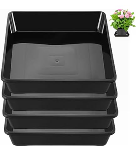 Amazon.com : NIMYAU Square Plant Saucer 6 Inch 5 Pack6 8 12 14 16