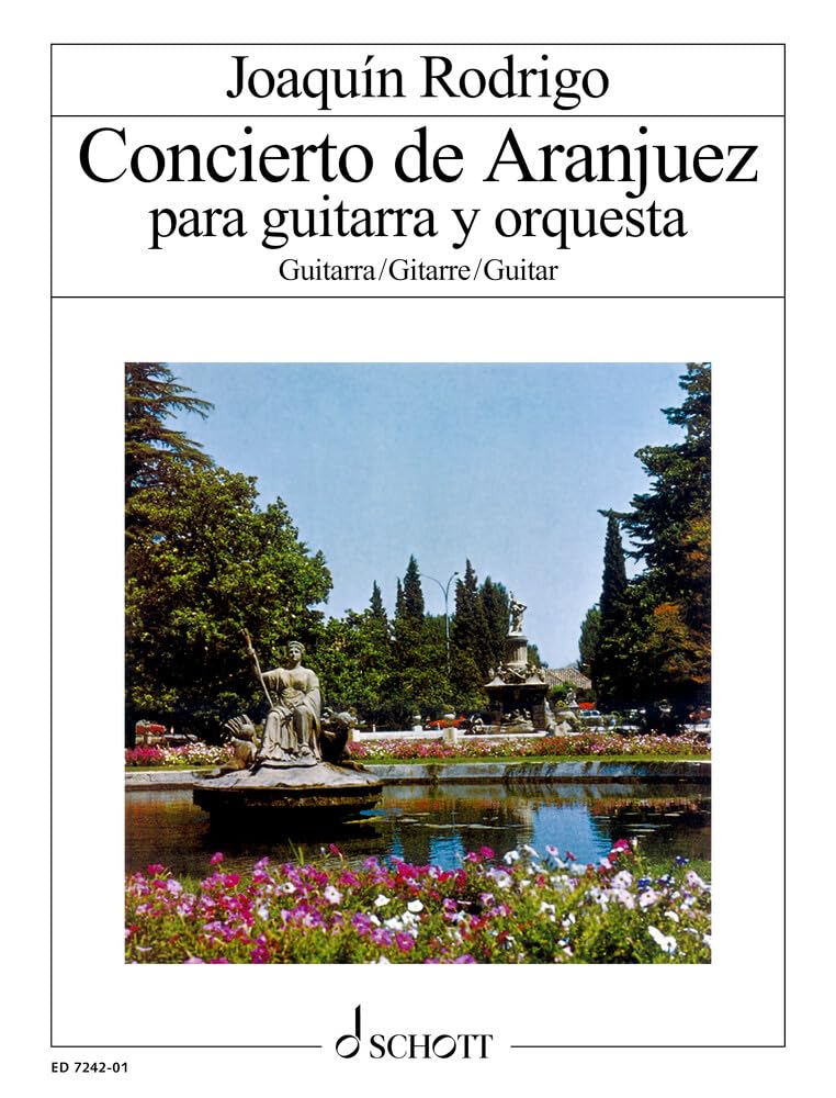 Concierto de Aranjuez: Guitar and Orchestra. Partie soliste.