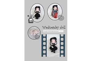 Wednesday doll crochet tutorial