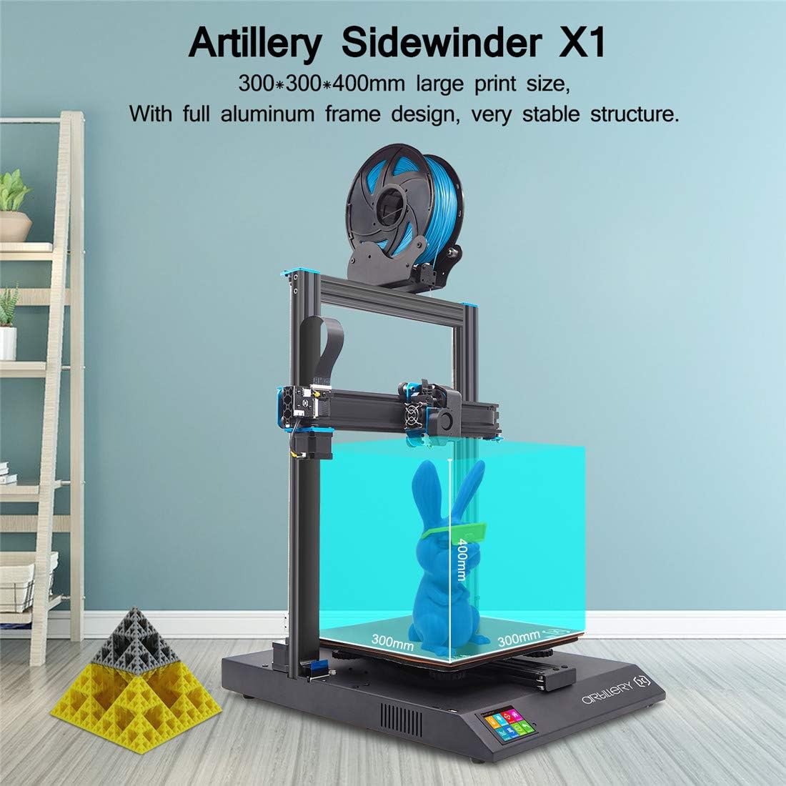 Artillery Sidewinder x1 3D Printer, Multifunction 3D Printer the
