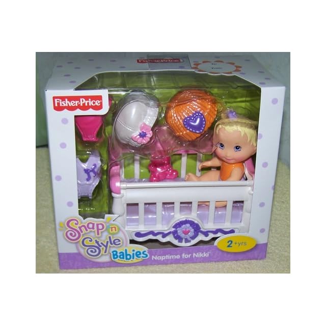 fisher price snap n style babies