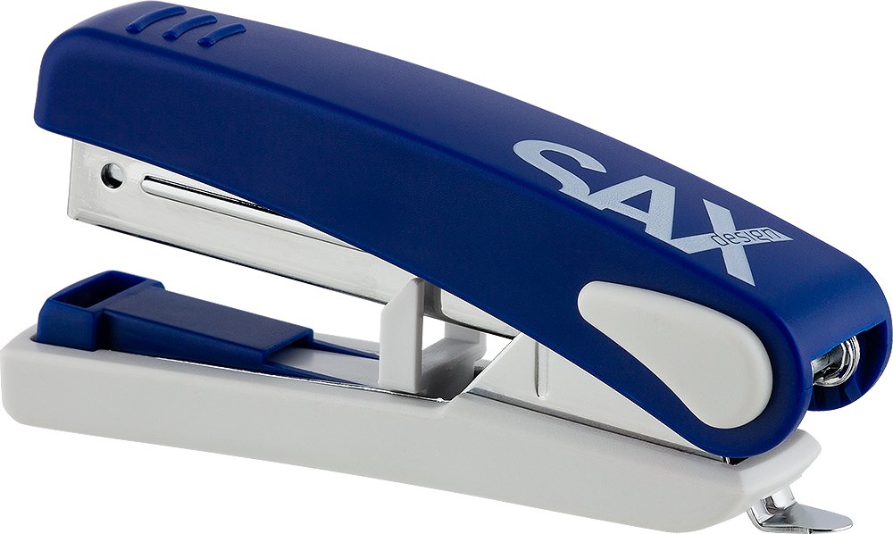 sax design 0-519-14 Sax 519 flat stapler, blue