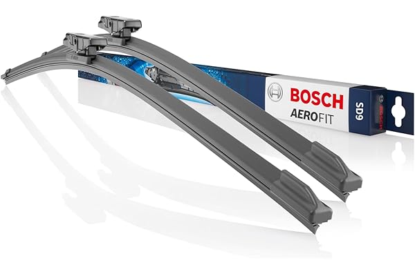 Bosch Jogo de Palhetas Dianteiras Aerofit SD9 para Limpadores de Para-brisa (Up 2014_>) com Tratamento de Grafite, 24" 600 mm e 16" 400 mm, Par