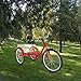 Weanas 7 Speed 24/26 Inch Adult Tricycle Trike Cruiser Bike Three-Wheeled Bicycle Men’s Women’s Cycling Bicycles for Recreation, Shopping w/Lock, Bike Pump, Basket Shopping Bagthumb 1