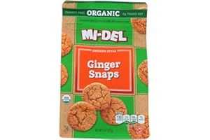 Mi-Del Organic Ginger Snaps - 8 oz