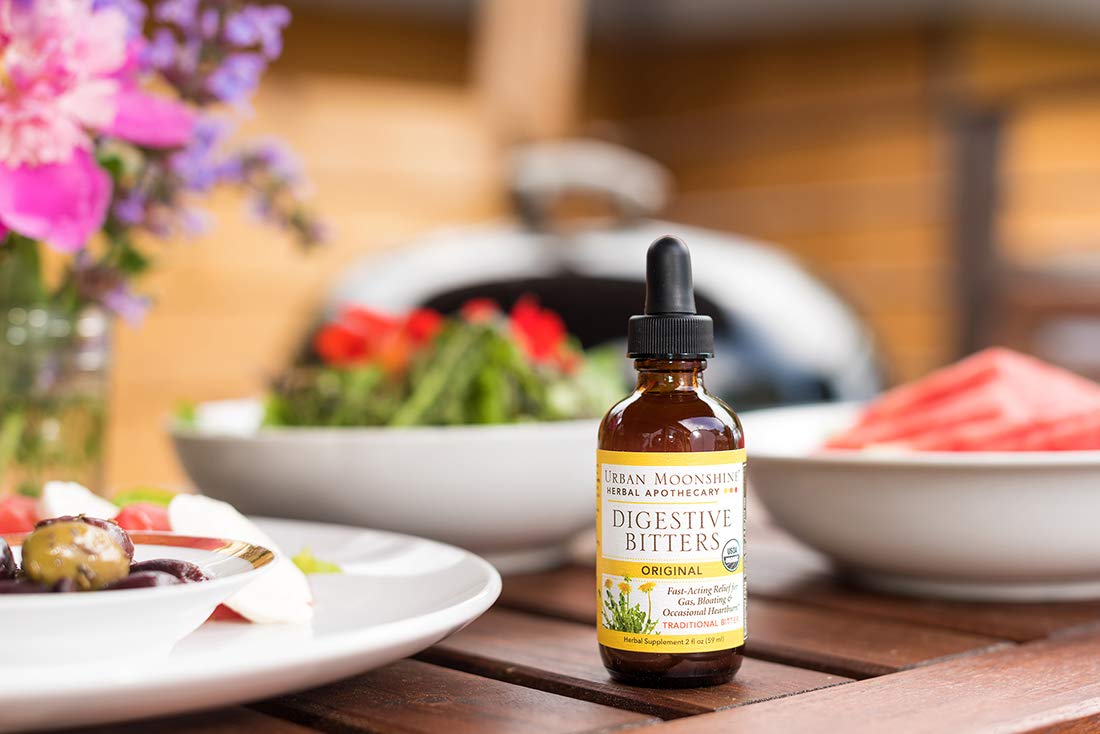 Urban Moonshine Original Digestive Bitters Traditional Organic Herbal