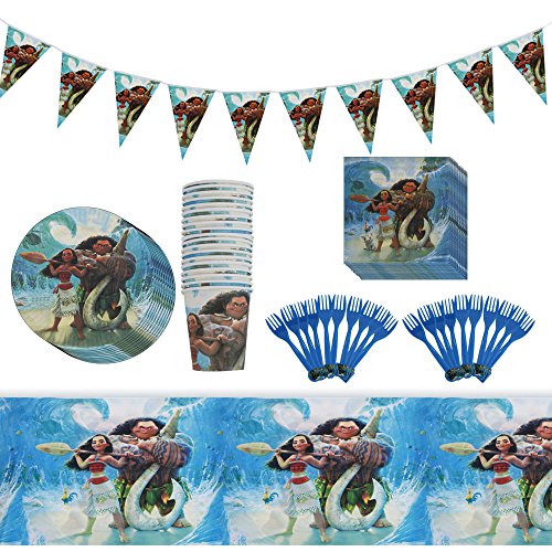 Moana birthday party supplies 82 items- party bundle de…