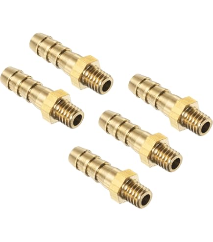 PLUMBFLEX 3/4 In. Brass PEX Barb X 1 In. Male Pipe Thread Adapter Fitting (5-Pack) 34105EPMA - The Home Depot - Foto 7