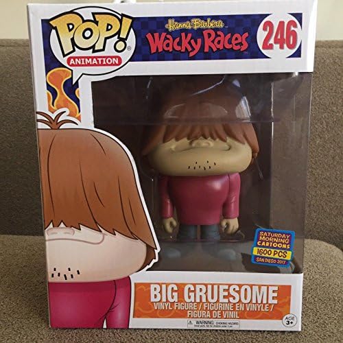 OFFICIAL SDCC EXCLUSIVE 2017 FUNKO POP WACKY RACES BIG GRUSOME