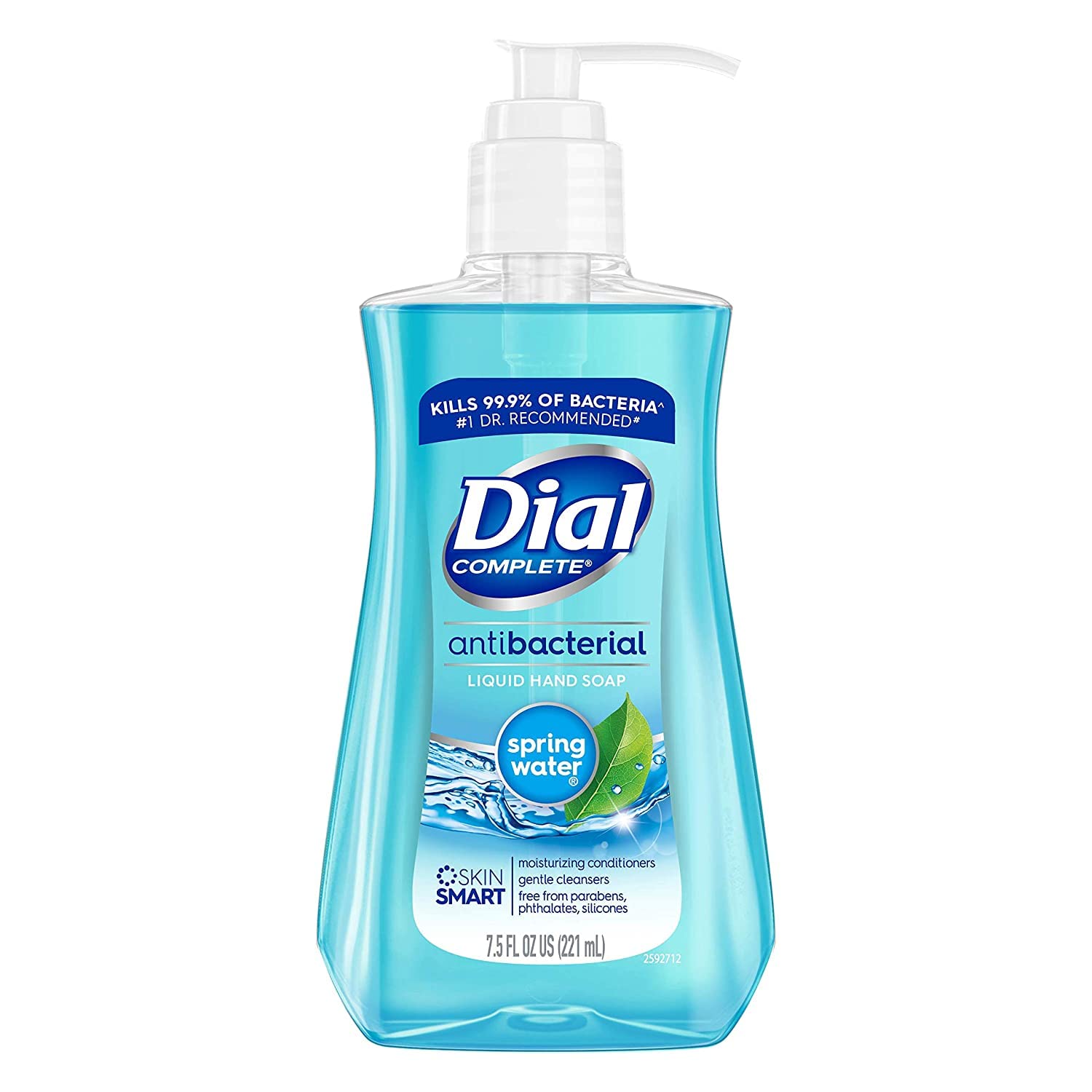 View 1 of Dial 05400 7.5 Oz Spring Water Anti-Bacterial Foaming Hand Soap 2-Pack